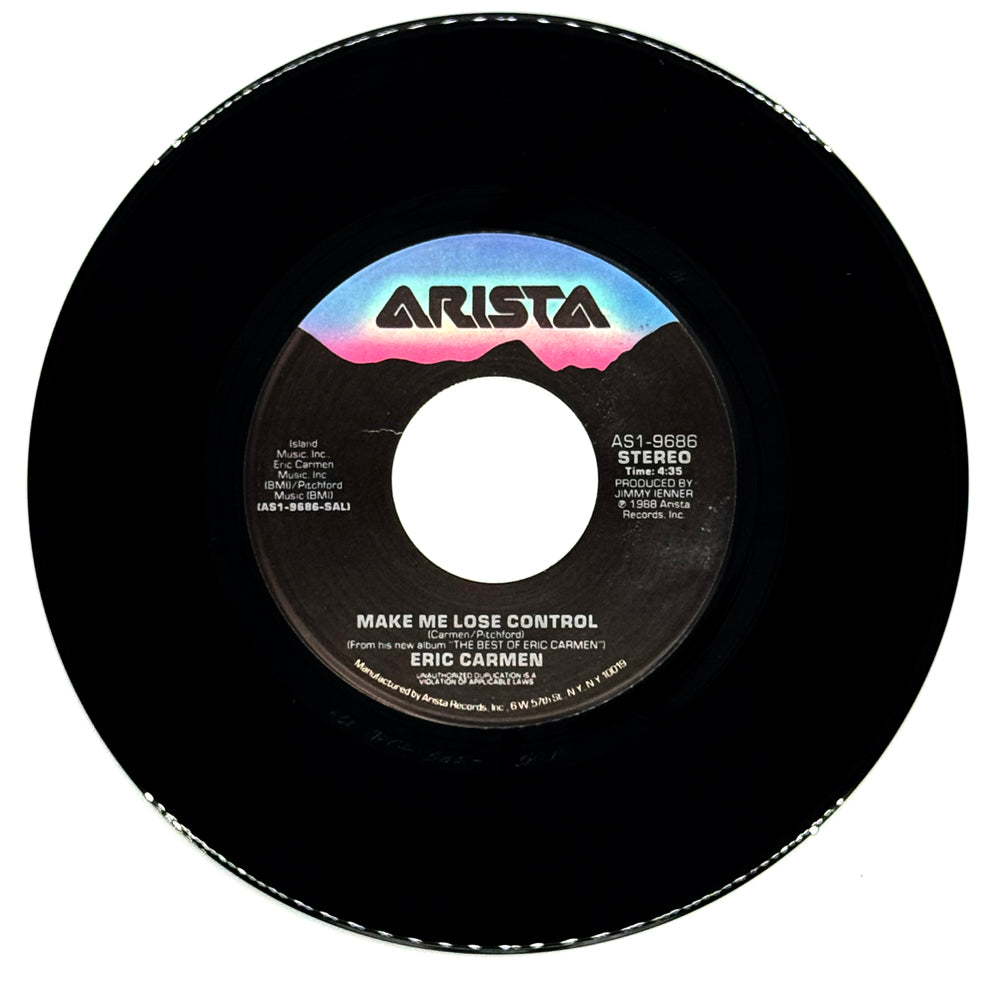 Eric Carmen : MAKE ME LOSE CONTROL/ THAT'S ROCK 'N ROLL