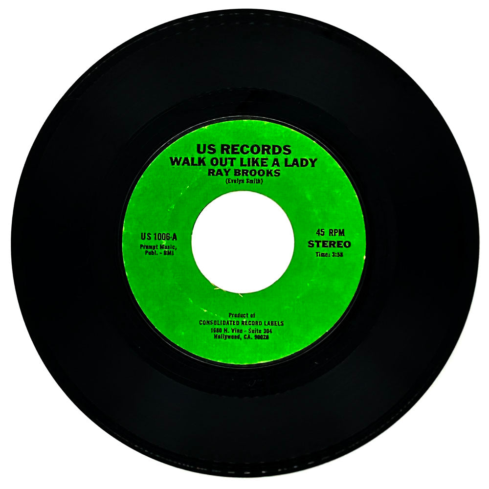 Ray Brooks : WALK OUT LIKE A LADY/ MYSTIC MOODY
