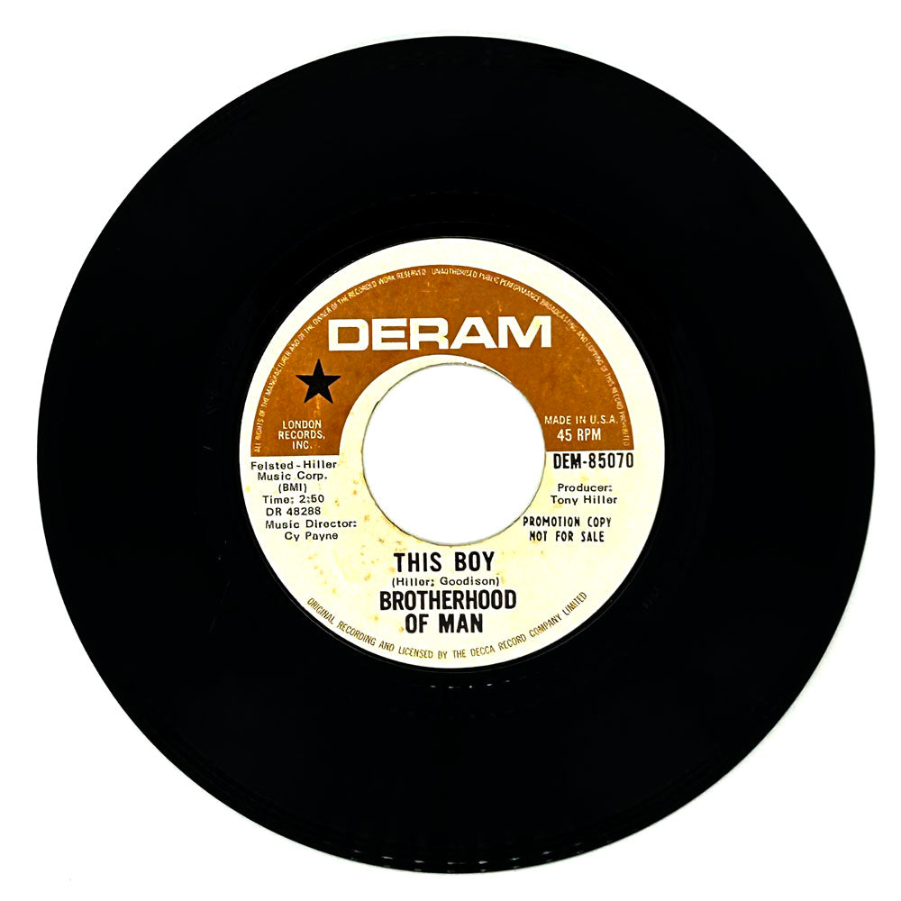 Brotherhood Of Man : THIS BOY/ THIS BOY