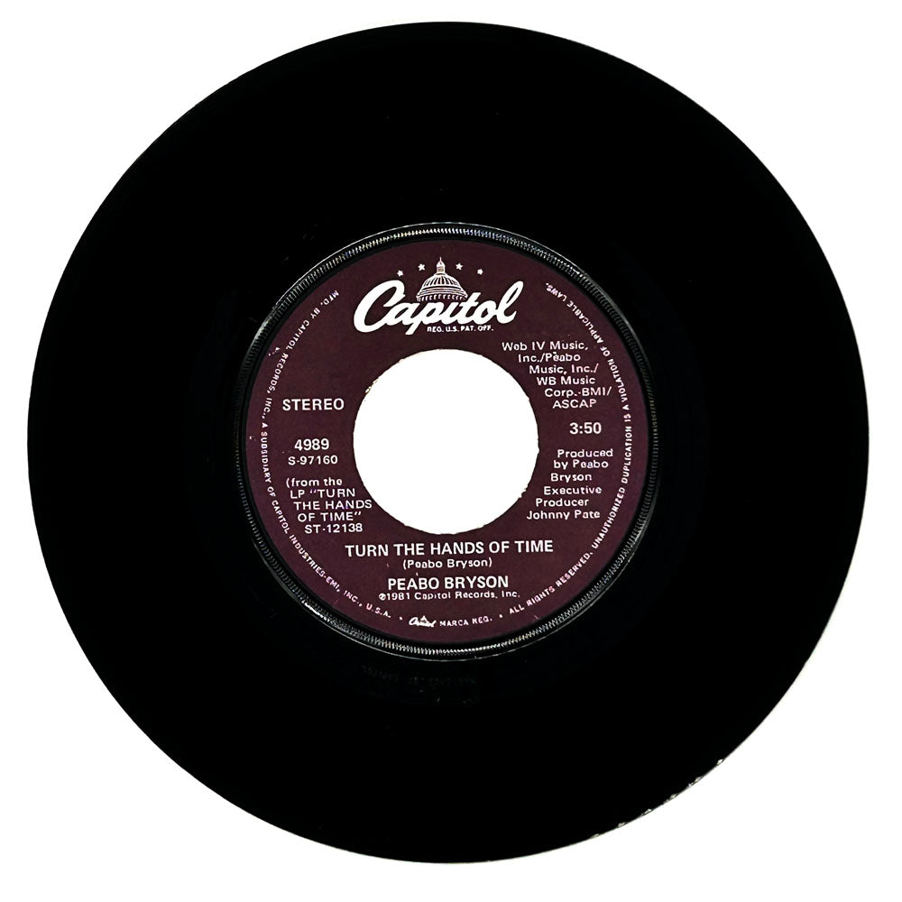 Peabo Bryson : TURN THE HANDS OF TIME/ FRICTION