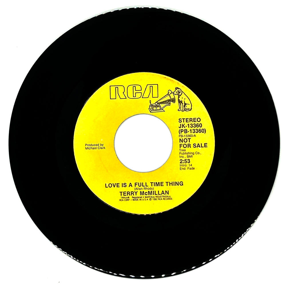 Terry McMillan : LOVE IS A FULL TIME THING/ LOVE IS A FULL TIME THING