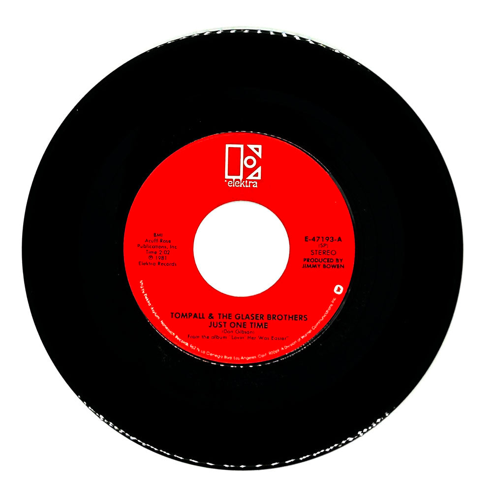 Tompall & The Glaser Brothers : JUST ONE TIME/ FEELIN' THE WEIGHT OF MY CHAINS