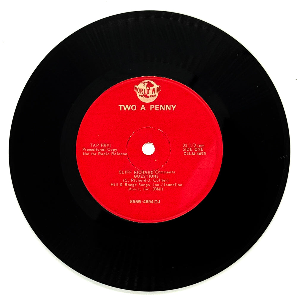Cliff Richard : TWO A PENNY EP