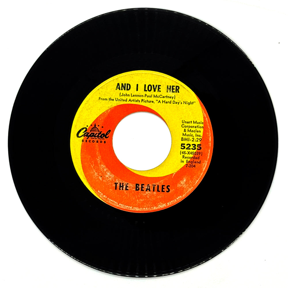 Beatles, The : AND I LOVE HER/ IF I FELL