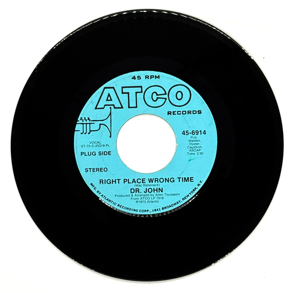 Dr. John : RIGHT PLACE WRONG TIME/ RIGHT PLACE WRONG TIME