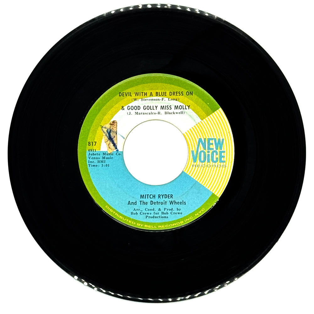 Mitch Ryder And The Detroit Wheels : DEVIL WITH A BLUE DRESS ON & GOOD GOLLY MISS MOLLY/ I HAD IT MADE