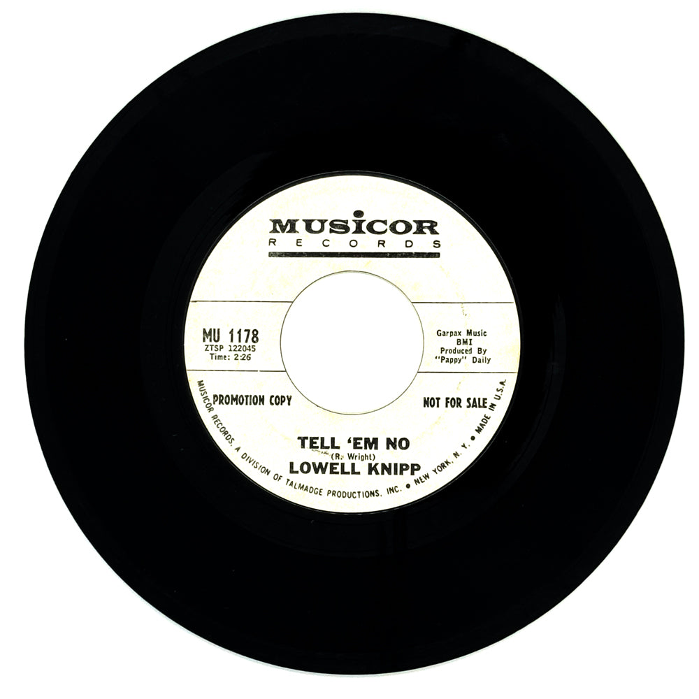 Lowell Knipp : TELL 'EM NO/ BLUE WALLS
