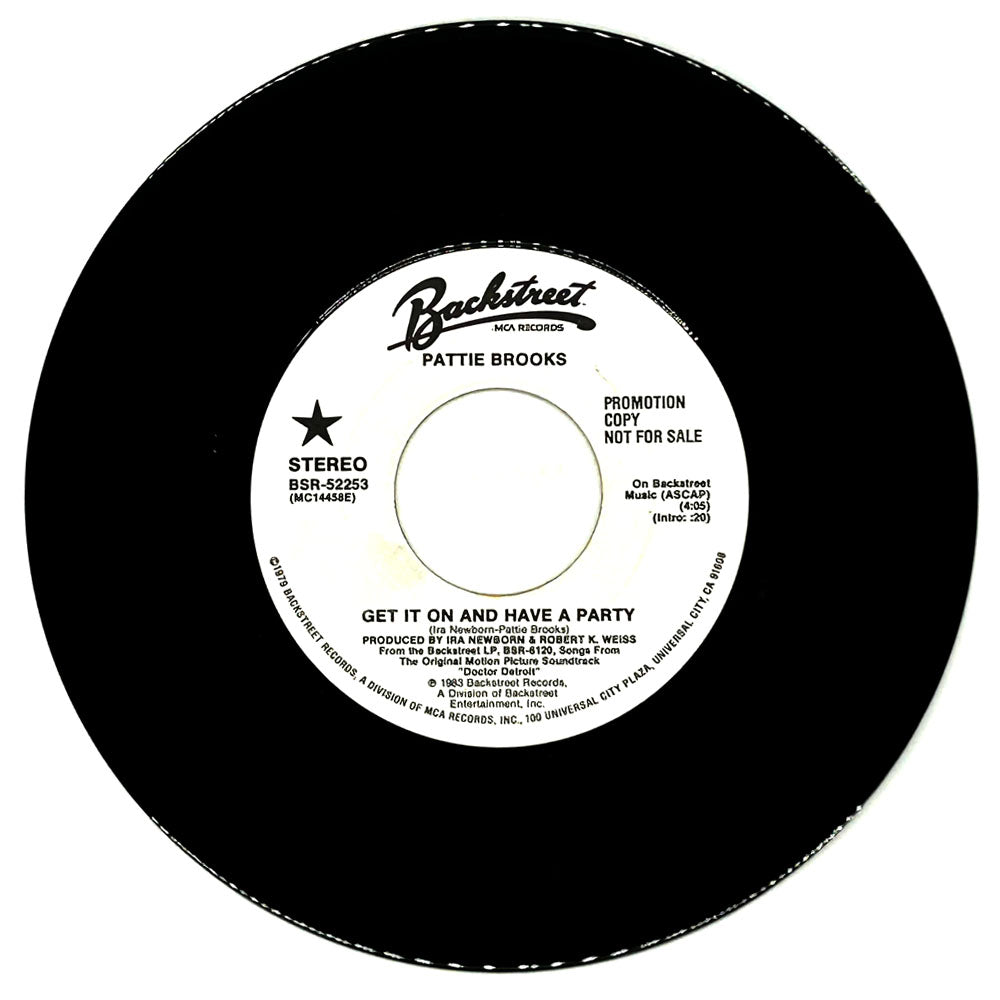 Pattie Brooks : GET IT ON AND HAVE A PARTY/ GET IT ON AND HAVE A PARTY