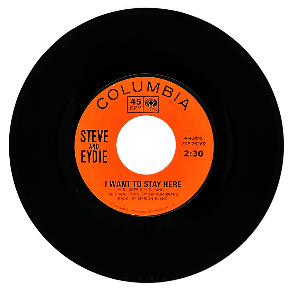 Steve And Eydie : I WANT TO STAY HERE/ AIN'T LOVE