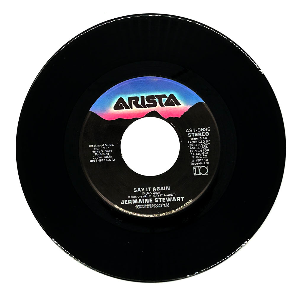 Jermaine Stewart : SAY IT AGAIN/ YOU PROMISE