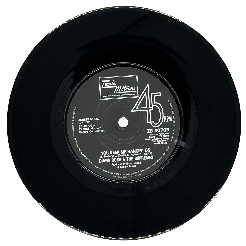 Diana Ross & the Supremes : YOU KEEP ME HANGIN' ON/ COME SEE ABOUT ME