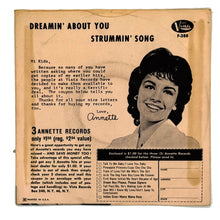 Load image into Gallery viewer, Annette and the Vonnair Sisters : DREAMIN&#39; ABOUT YOU/ STRUMMIN&#39; SONG
