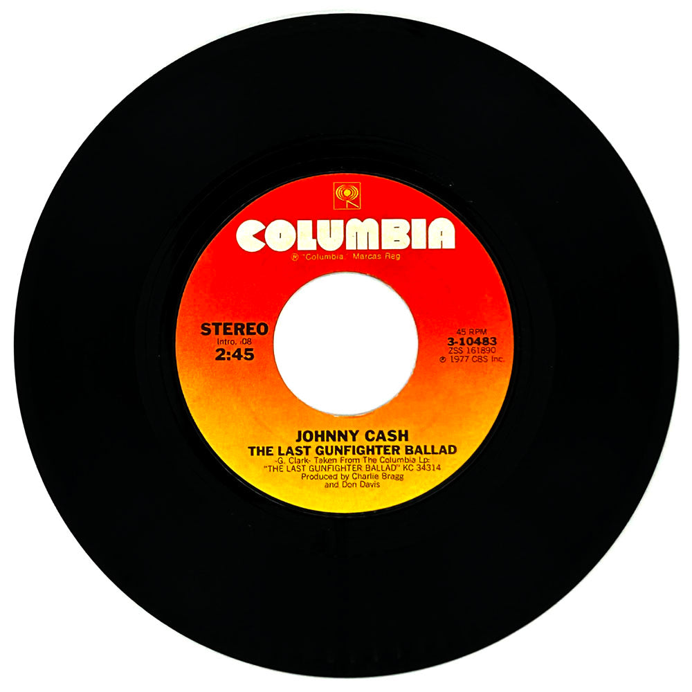 Johnny Cash : THE LAST GUNFIGHTER BALLAD/ CITY JAIL