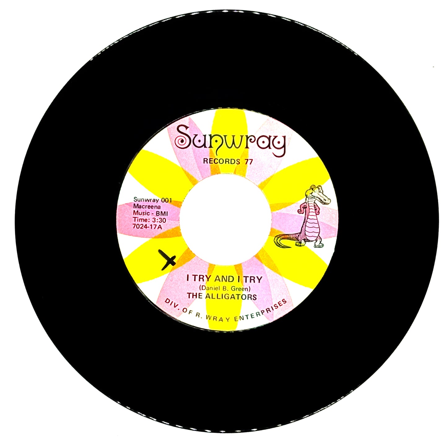 Alligators, The : I TRY AND TRY/ EVELYN