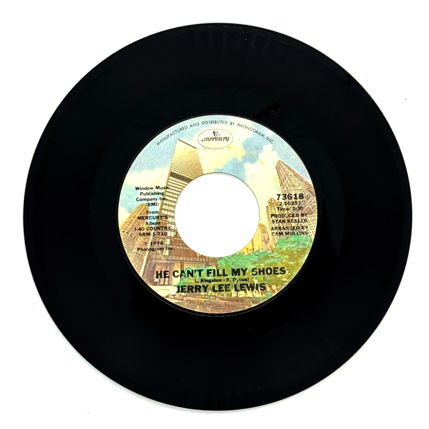 Jerry Lee Lewis : HE CAN'T FILL MY SHOES/ TOMORROW'S TAKING BABY AWAY