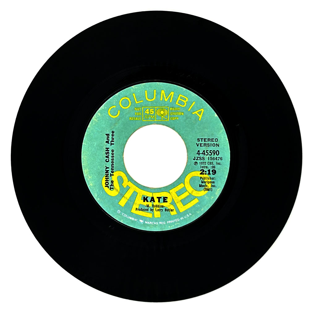 Johnny Cash And The Tennessee Three : KATE/ KATE