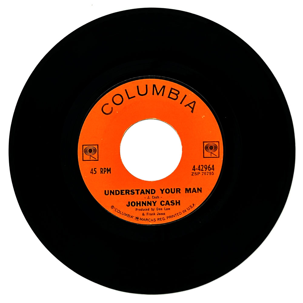 Johnny Cash : UNDERSTAND YOUR MAN/ DARK AS A DUNGEON