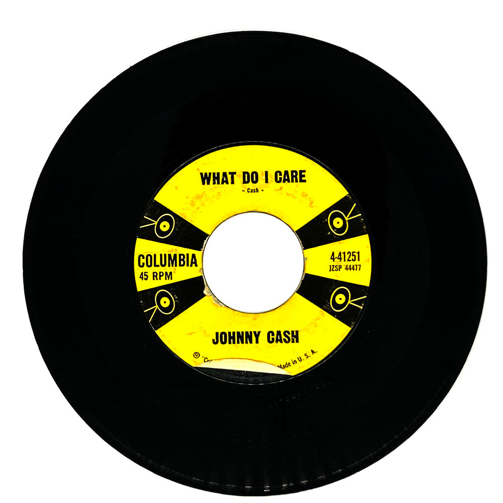 Johnny Cash : WHAT DO I CARE/ ALL OVER AGAIN