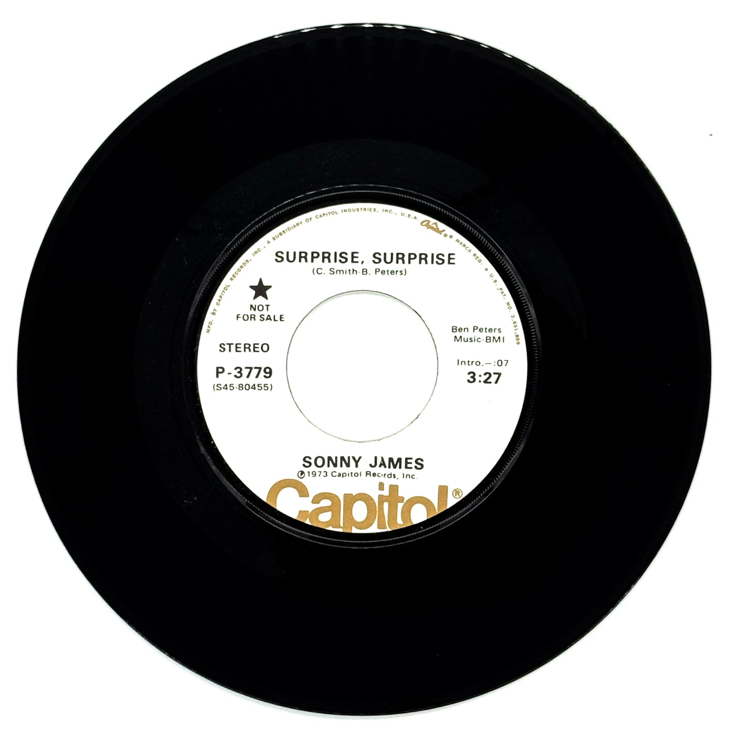 Sonny James : SURPRISE, SURPRISE/ WHAT AM I LIVING FOR