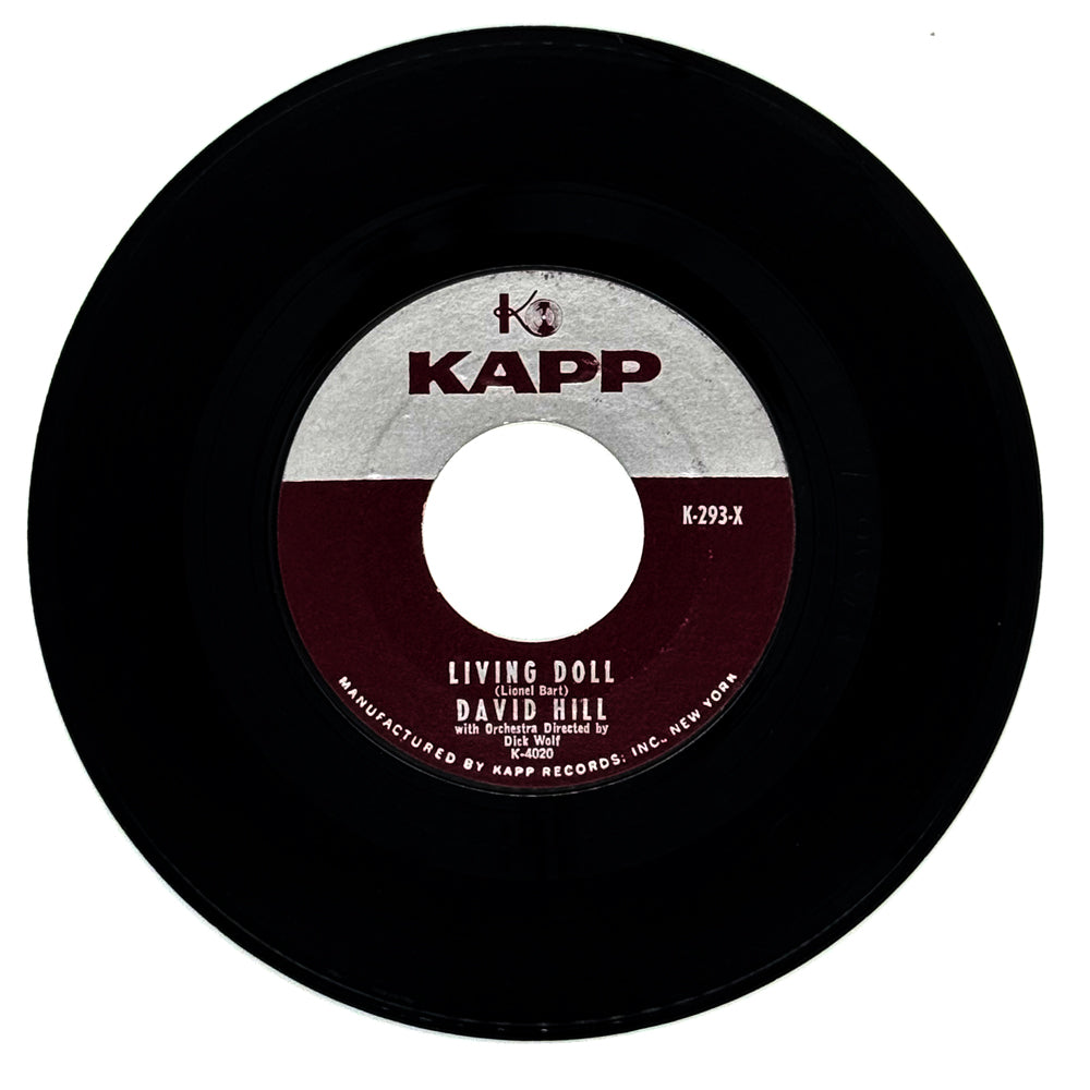David Hill : LIVING DOLL/ KEEP THE MIRACLE GOING