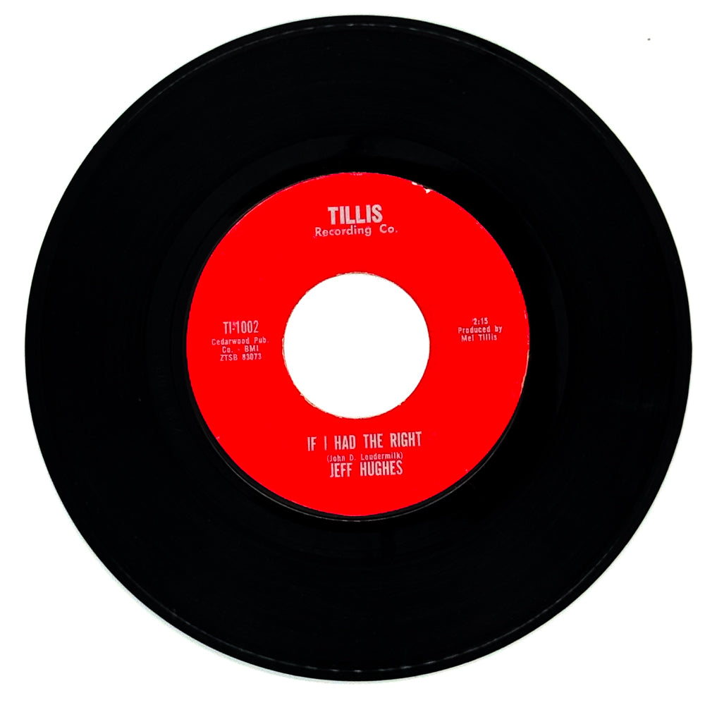 Jeff Hughes : IF I HAD THE RIGHT/ SORROW'S TEARING DOWN THE HOUSE
