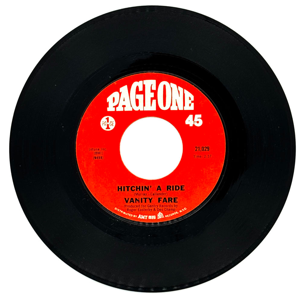 Vanity Fare : HITCHIN' A RIDE/ MAN CHILD