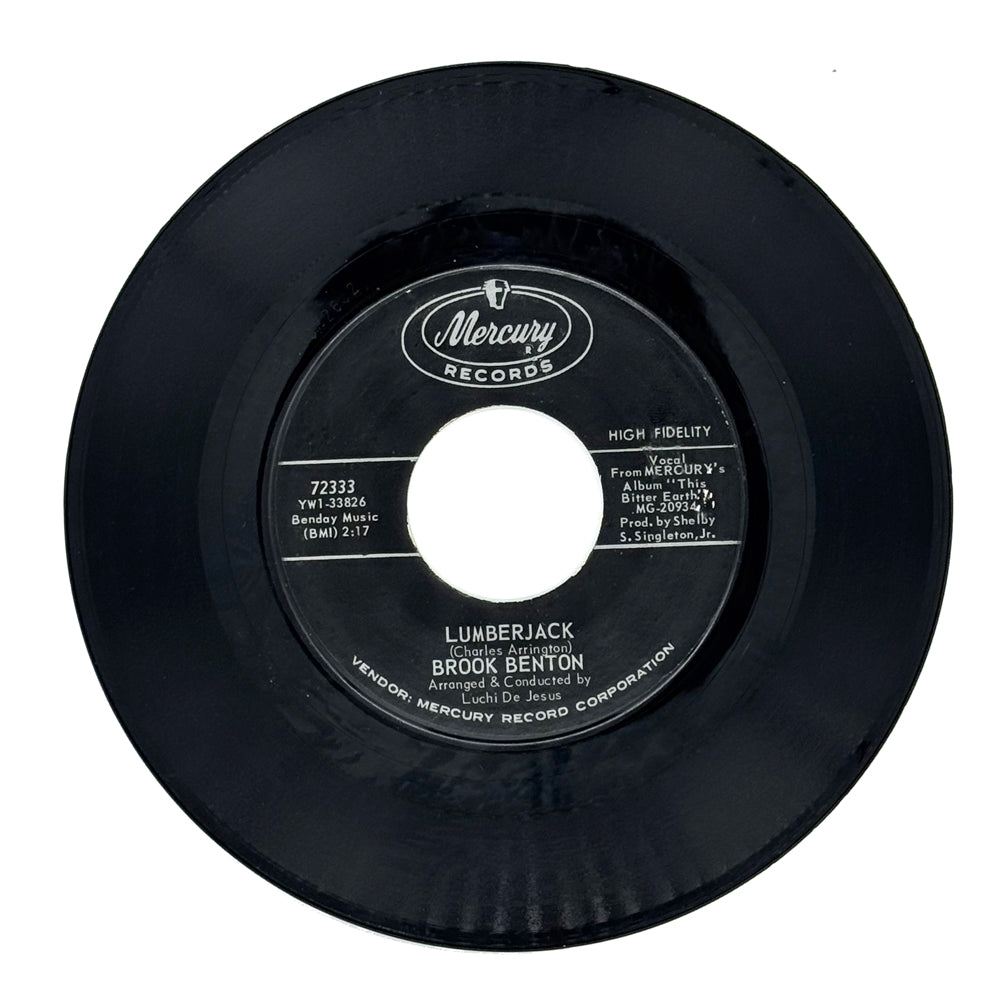 Brook Benton : LUMBERJACK/ DON'T DO WHAT I DID (DO WHAT I SAY)