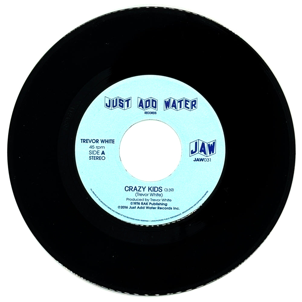 Trevor White : CRAZY KIDS/ MOVIN' IN THE RIGHT DIRECTION