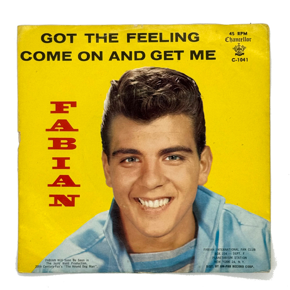 • Fabian : GOT THE FEELING/ COME ON AND GET ME