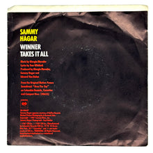Load image into Gallery viewer, Sammy Hagar : WINNER TAKES IT ALL/ Giorgio Moroder : THE FIGHT (INSTRUMENTAL VERSION)
