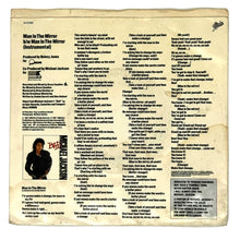 Load image into Gallery viewer, • Michael Jackson : MAN IN THE MIRROR/ MAN IN THE MIRROR (INSTRUMENTAL)
