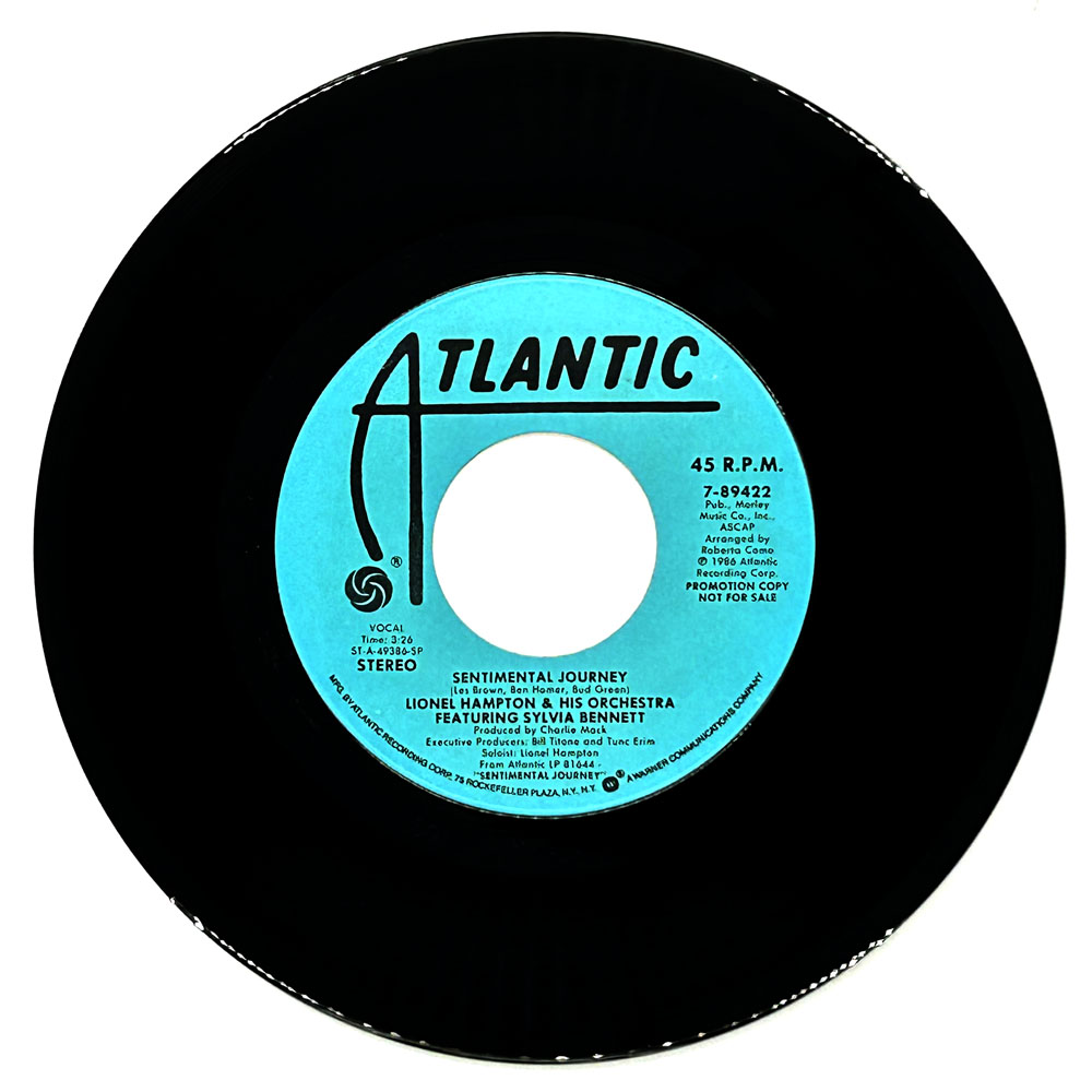 Lionel Hampton & His Orchestra Featuring Sylvia Bennett : SENTIMENTAL JOURNEY/ SENTIMENTAL JOURNEY