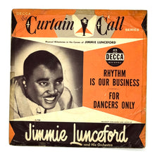 Load image into Gallery viewer, Jimmie Lunceford : RHYTHM IS OUR BUSINESS/ FOR DANCERS ONLY
