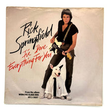 Load image into Gallery viewer, Rick Springfield : I'VE DONE EVERYTHING FOR YOU/ I'VE DONE EVERYTHING FOR YOU
