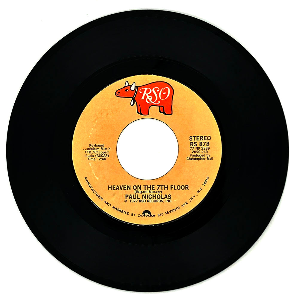 Paul Nicholas : HEAVEN ON THE 7TH FLOOR/ DO YOU WANT MY LOVE