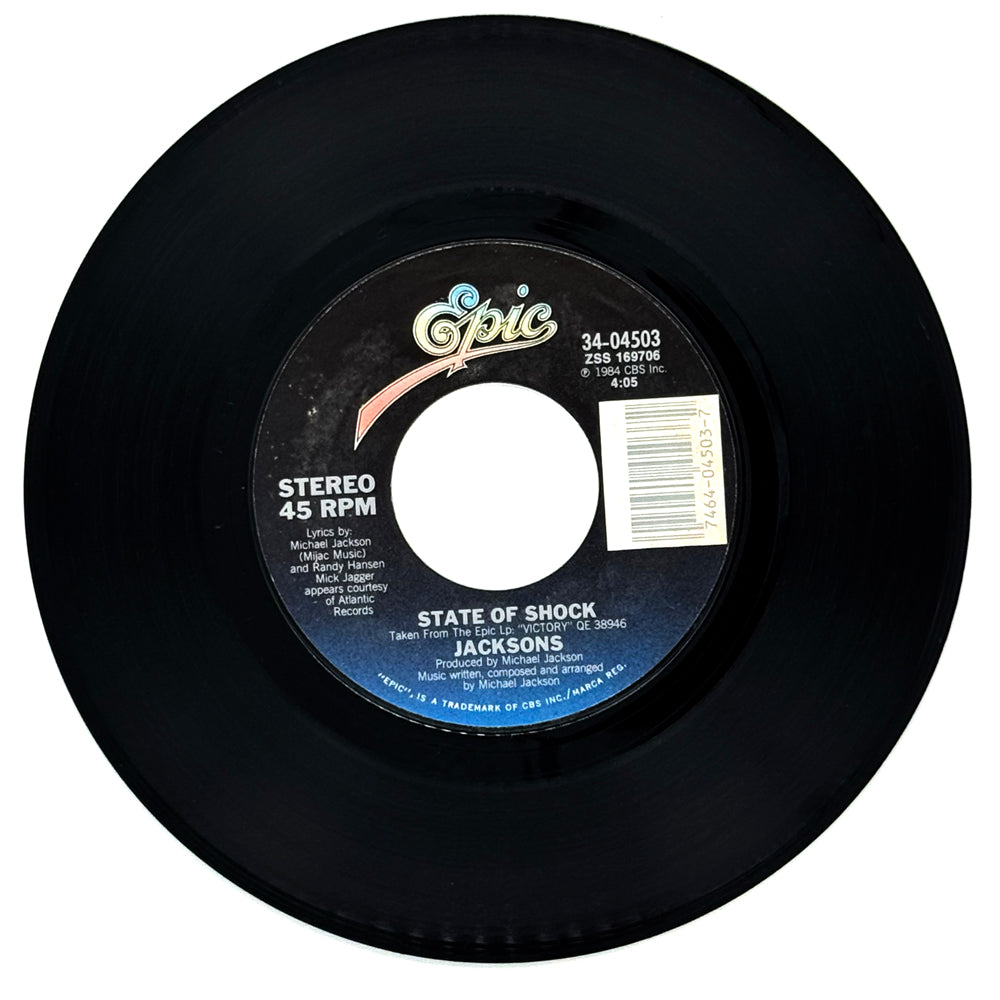 Jacksons : STATE OF SHOCK/ YOUR WAYS