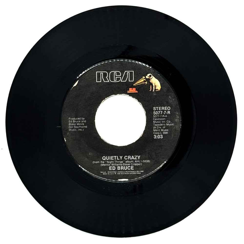 Ed Bruce : QUIETLY CRAZY/ MEMPHIS ROOTS