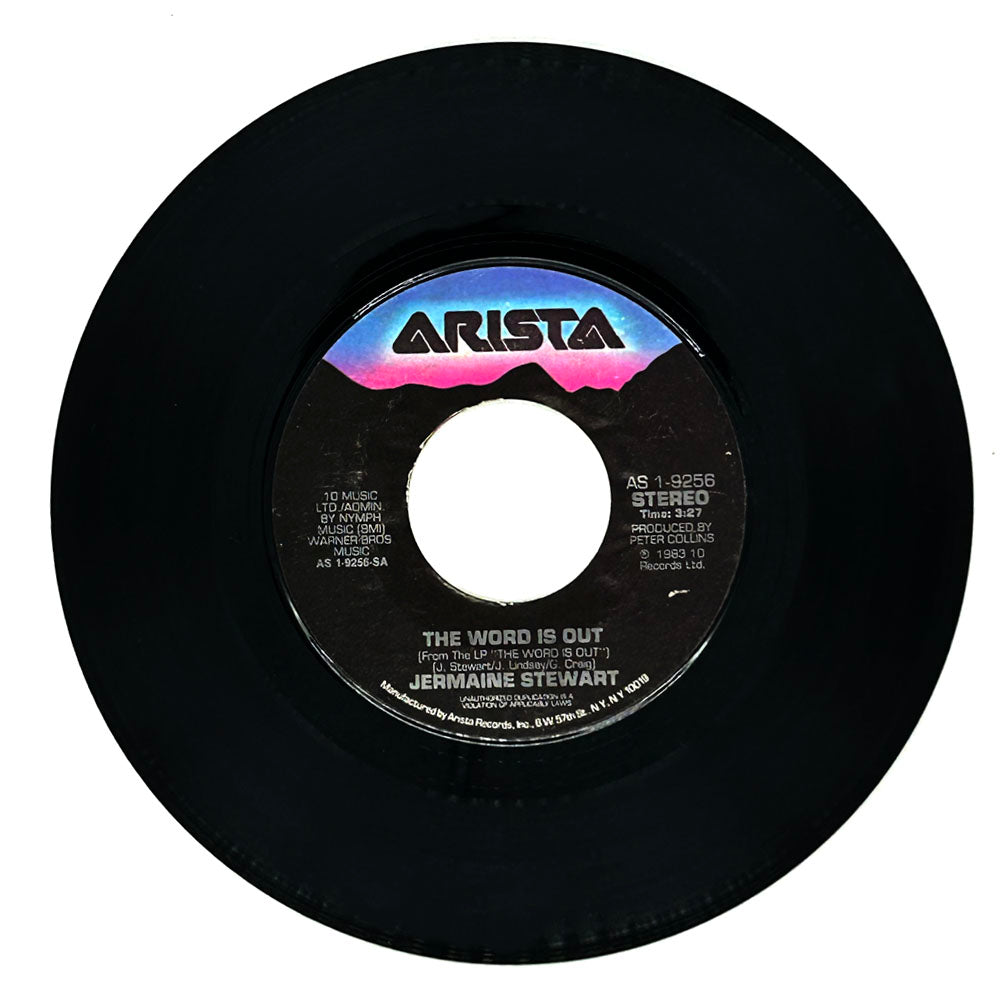 Jermaine Stewart : THE WORD IS OUT/ MONTH OF MONDAYS