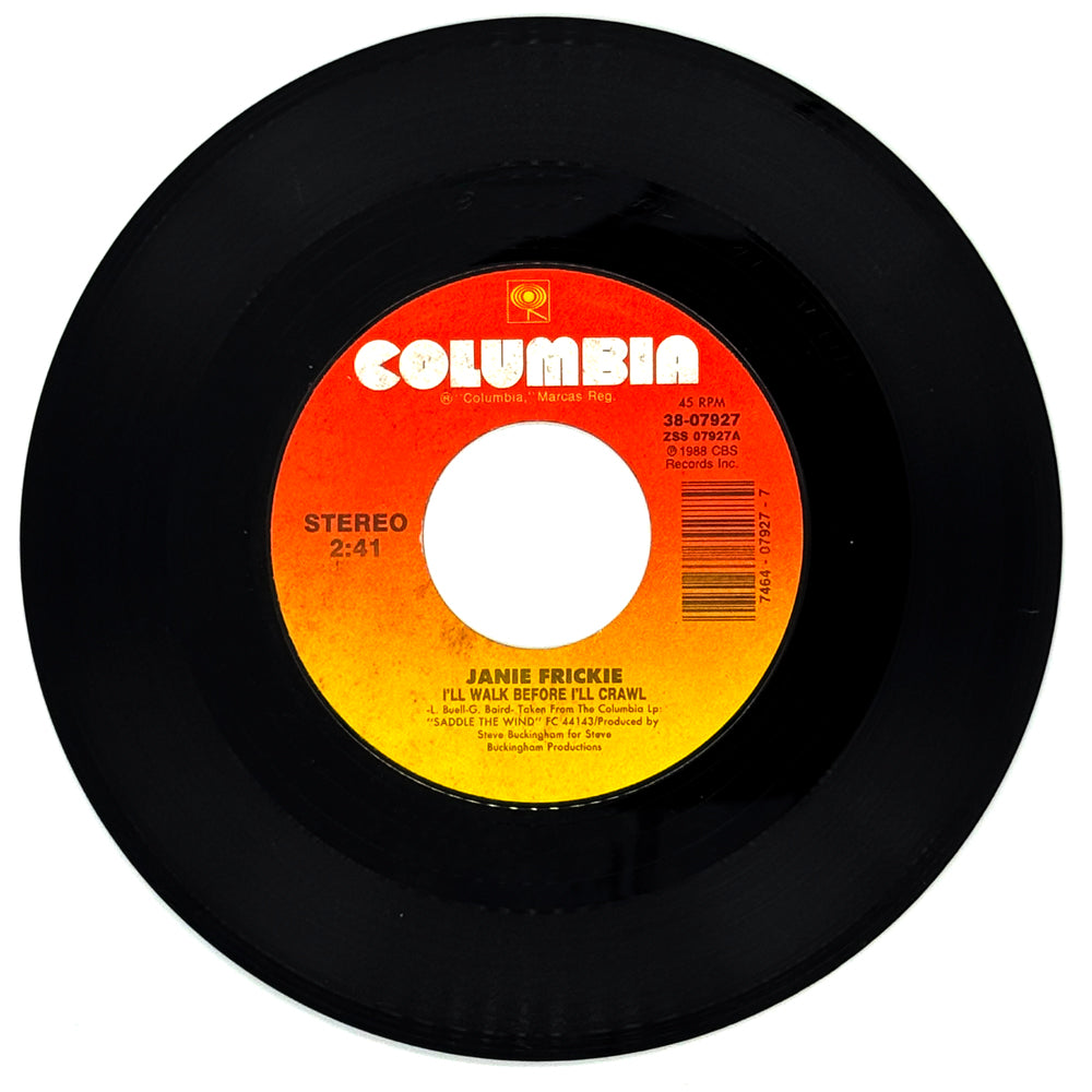 Janie Frickie : I'LL WALK BEFORE I'LL CRAWL/ THE HEALING HANDS OF TIME