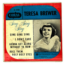 Load image into Gallery viewer, Teresa Brewer : SING SING SING EP
