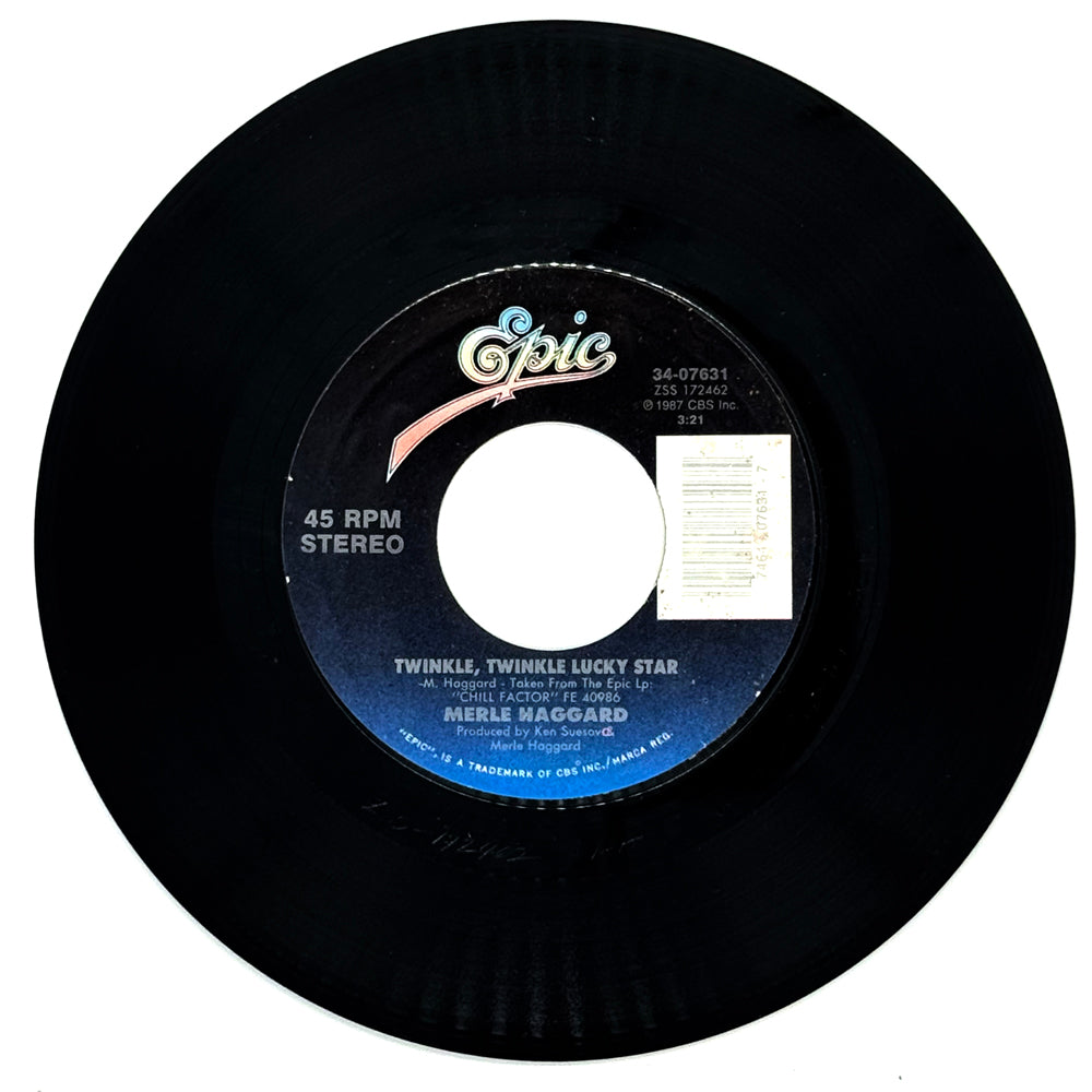 Merle Haggard : TWINKLE, TWINKLE LUCKY STAR/ I DON'T HAVE ANY LOVE AROUND