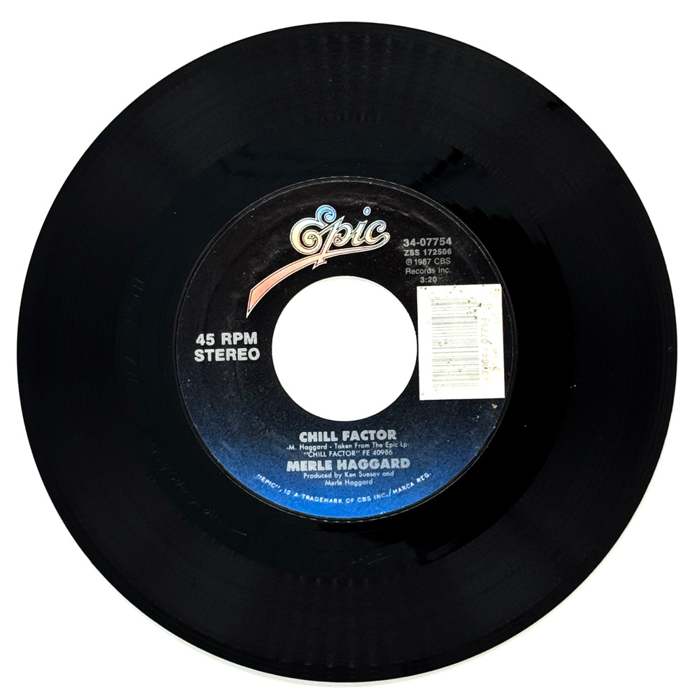 Merle Haggard : CHILL FACTOR/ THANKING THE GOOD LORD