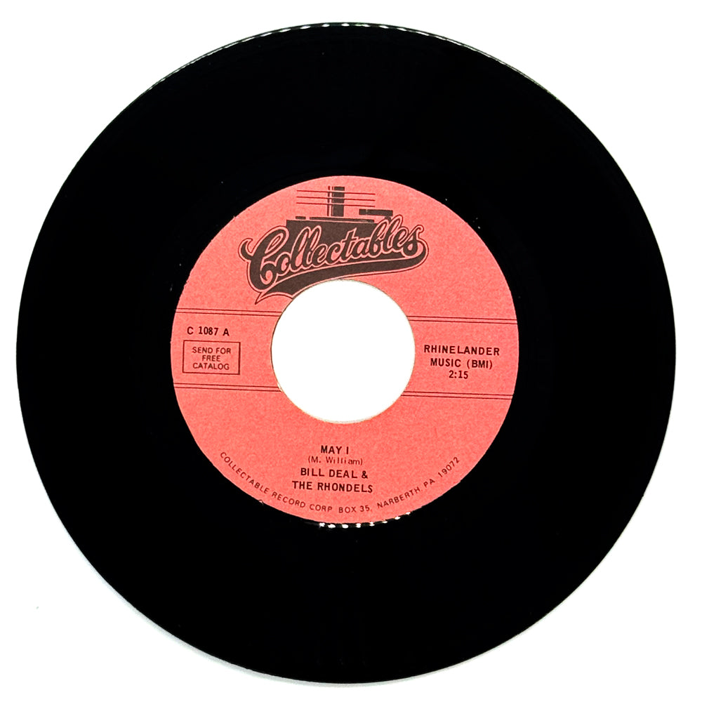 Bill Deal & The Rhondels : MAY I/ DAY BY DAY MY LOVE GROWS STRONGER