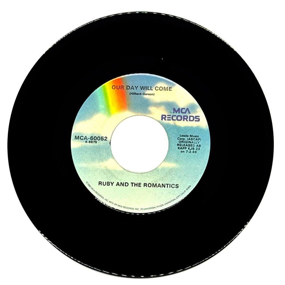 Ruby And The Romantics : OUR DAY WILL COME/ YOUNG WINGS CAN FLY