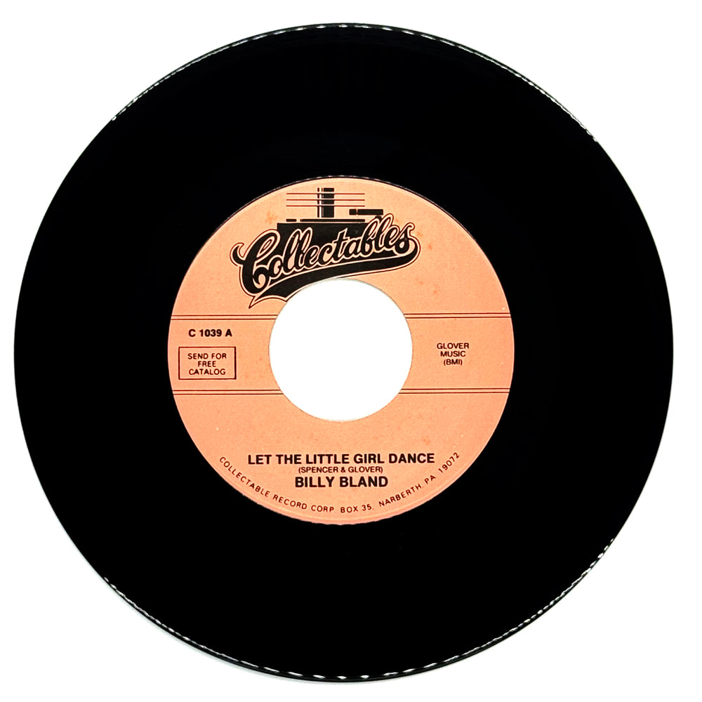 Billy Bland : LET THE LITTLE GIRL DANCE/ The Solitares : THE ANGELS SANG