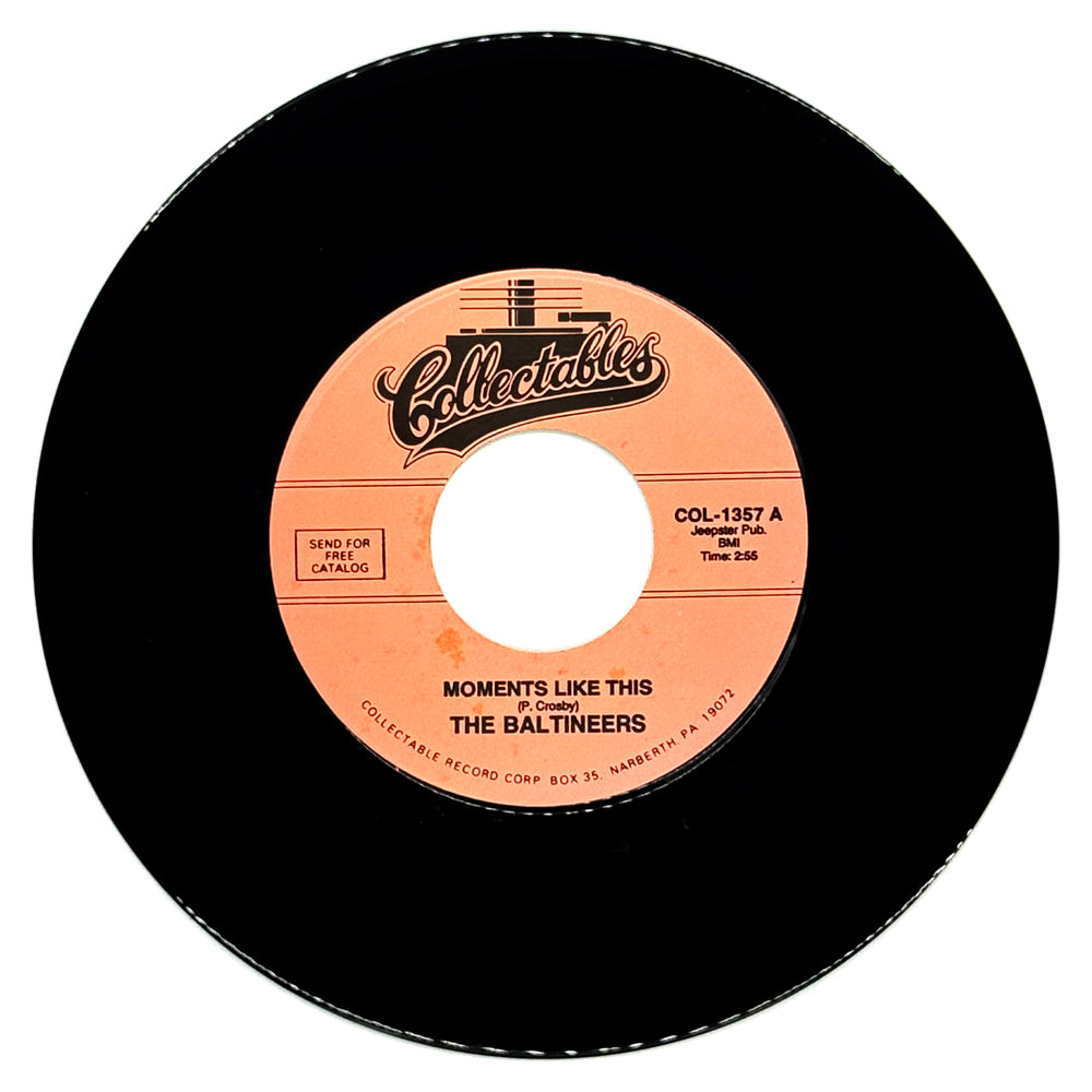 Baltineers, The : MOMENTS LIKE THIS/ NEW LOVE