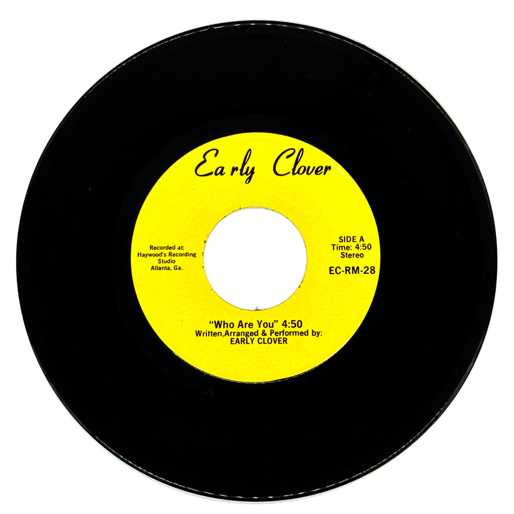 Early Clover : WHO ARE YOU/ I WANNA TAKE A CHANCE WITH YOU