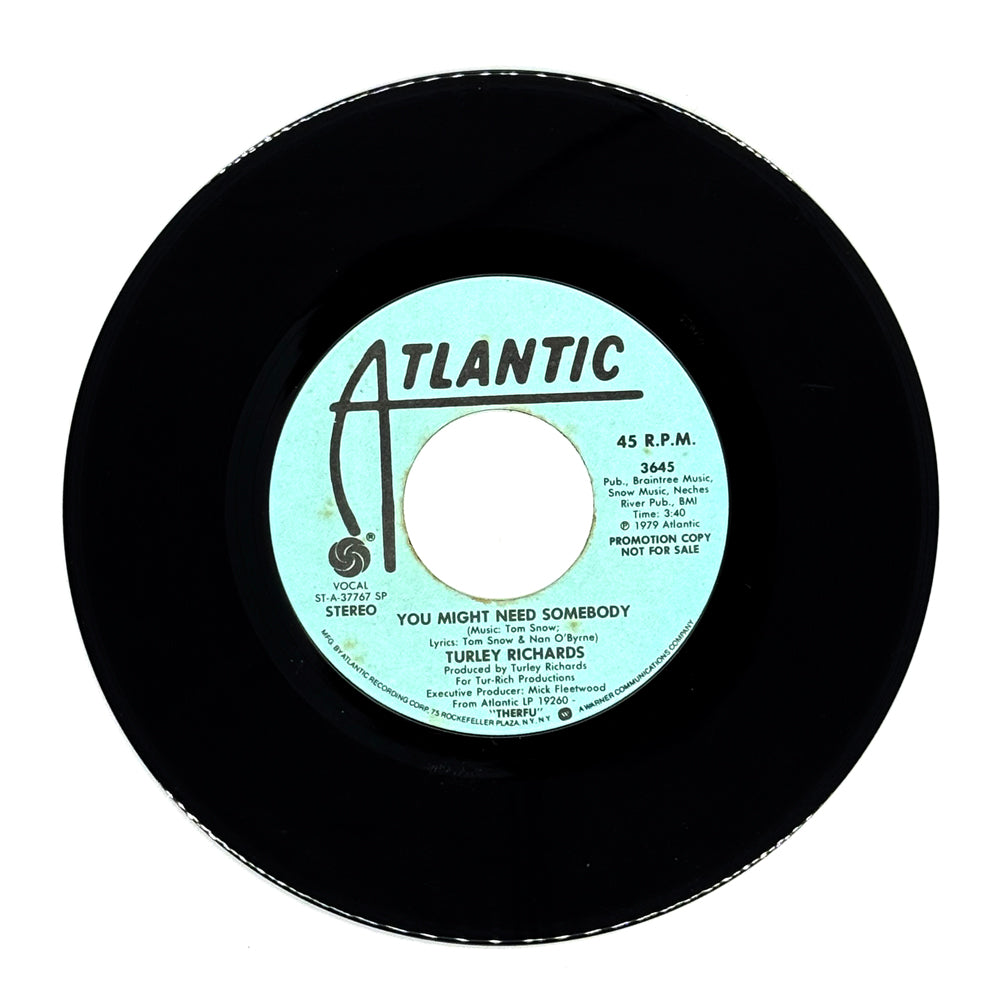 Turley Richards : YOU MIGHT NEED SOMEBODY/ YOU MIGHT NEED SOMEBODY