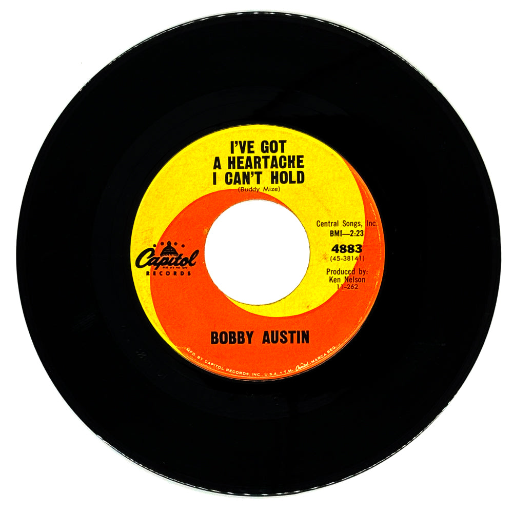 Bobby Austin : I'VE GOT A HEARTACHE I CAN'T HOLD/ PUT ME OUT OF MY MISERY