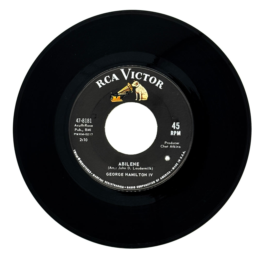 George Hamilton IV : ABILENE/ OH SO MANY YEARS